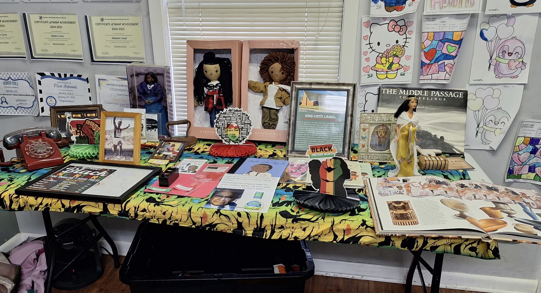 Black History Month presentation group
