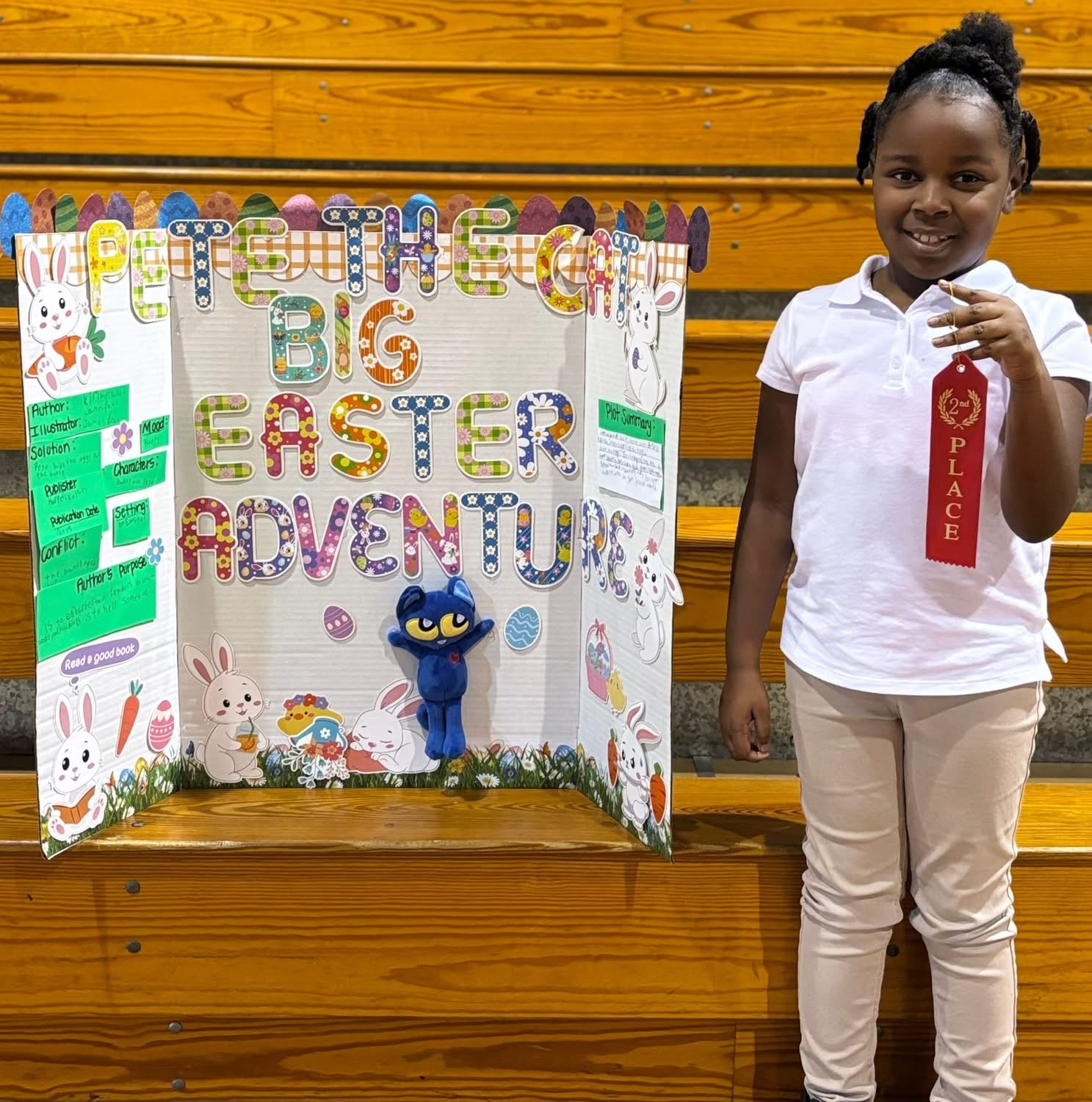 Cor'Myea Reading Book Fair award