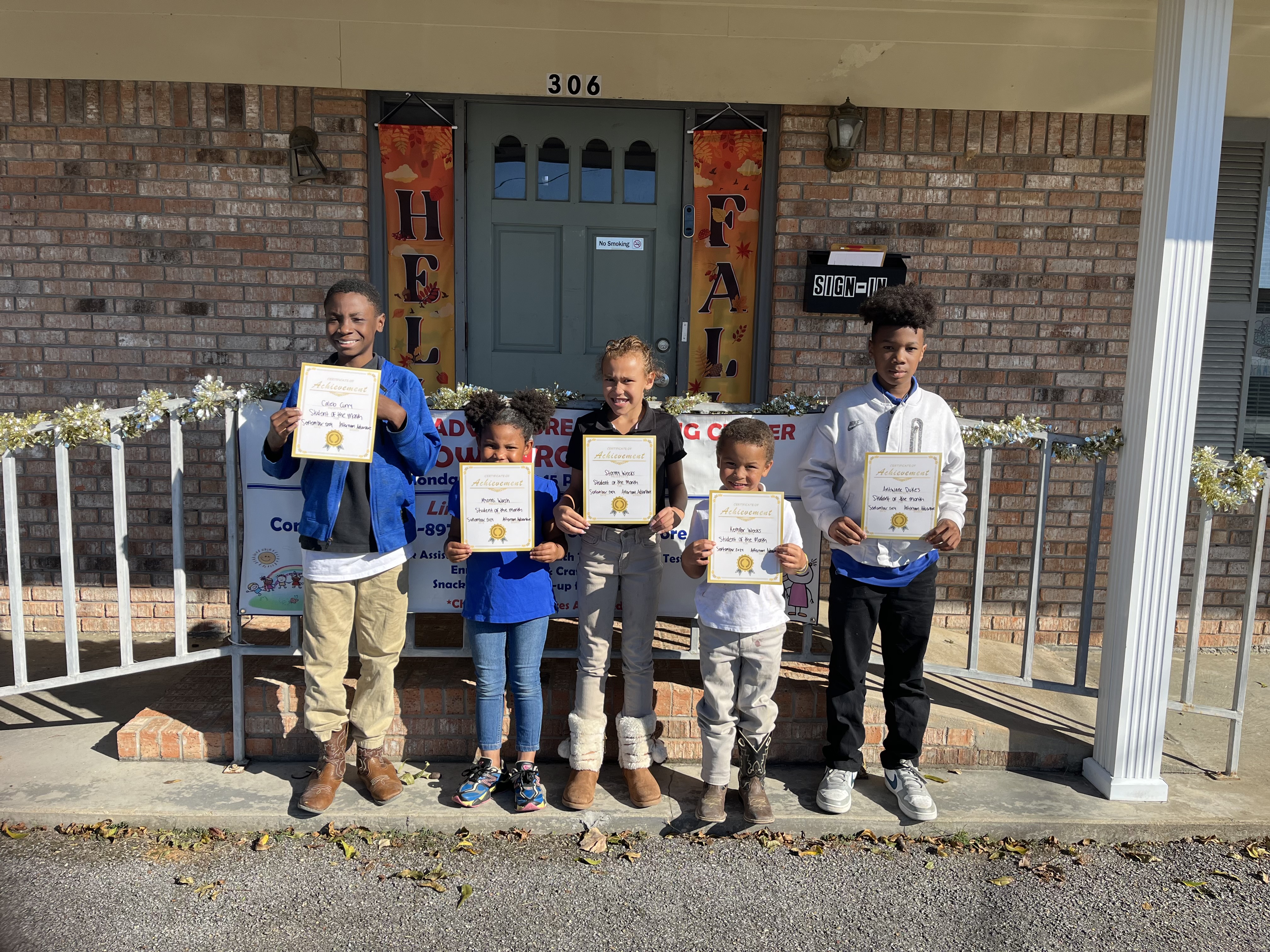 Star Students of September 2024 recognition